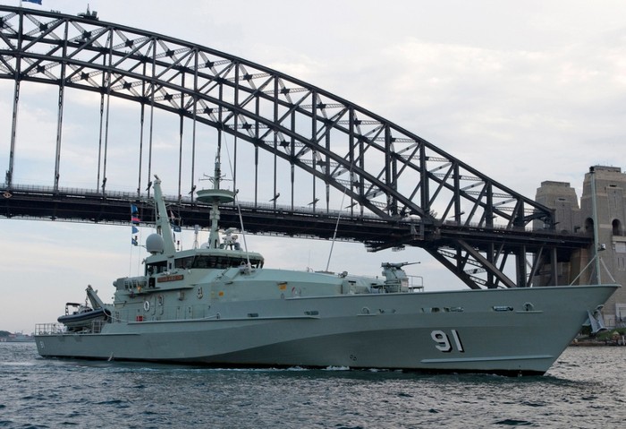 Tàu tuần tra bảo vệ bờ biển lớp Armidale của Hải quân Australia ảnh 32